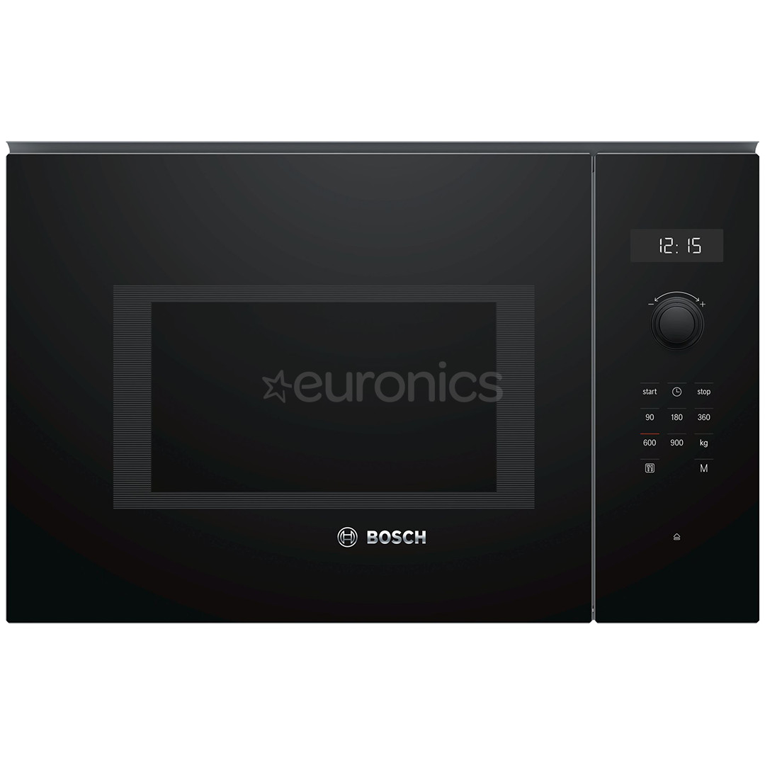 Bosch, 25 L, 900 W, melna - Iebūvējama mikroviļņu krāsns