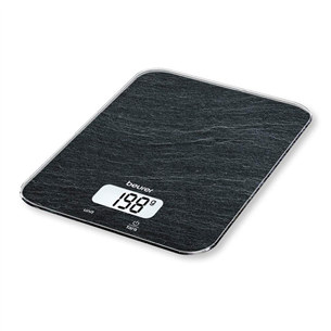 Beurer KS19, up to 5 kg, grey - Digital kitchen scale KS19SLATE