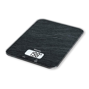 Beurer, līdz 5 kg, pelēka - Digitālie virtuves svari KS19SLATE