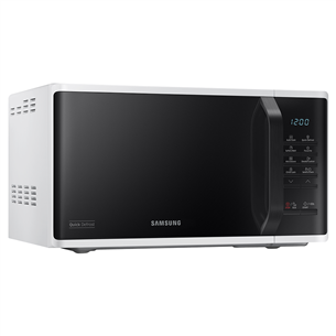 Samsung, 23 л, 800 Вт, белый/черный - Микроволновая печь