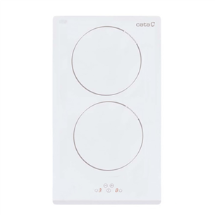 Cata, width 29.8 cm, frameless, white - Built-in Induction Hob