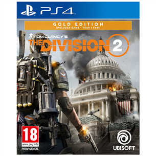 PS4 game Tom Clancys: The Division 2 Gold Edition