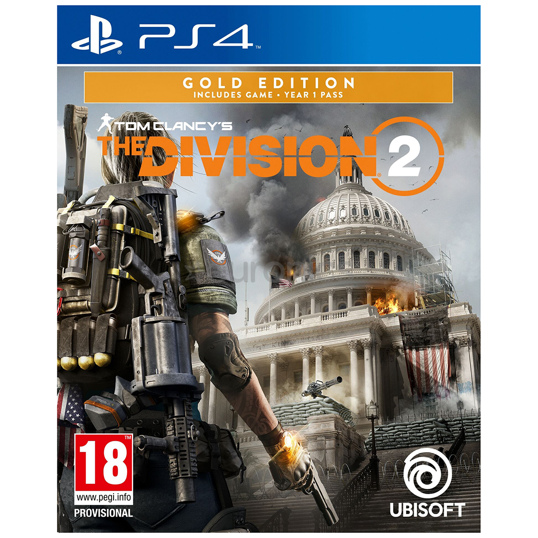 Spēle priekš PlayStation 4, Tom Clancys: The Division 2 Gold Edition