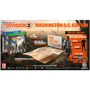 PS4 game Tom Clancys: The Division 2 Washington D.C. Edition