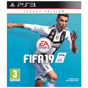 PS3 game FIFA 19 Legacy Edition