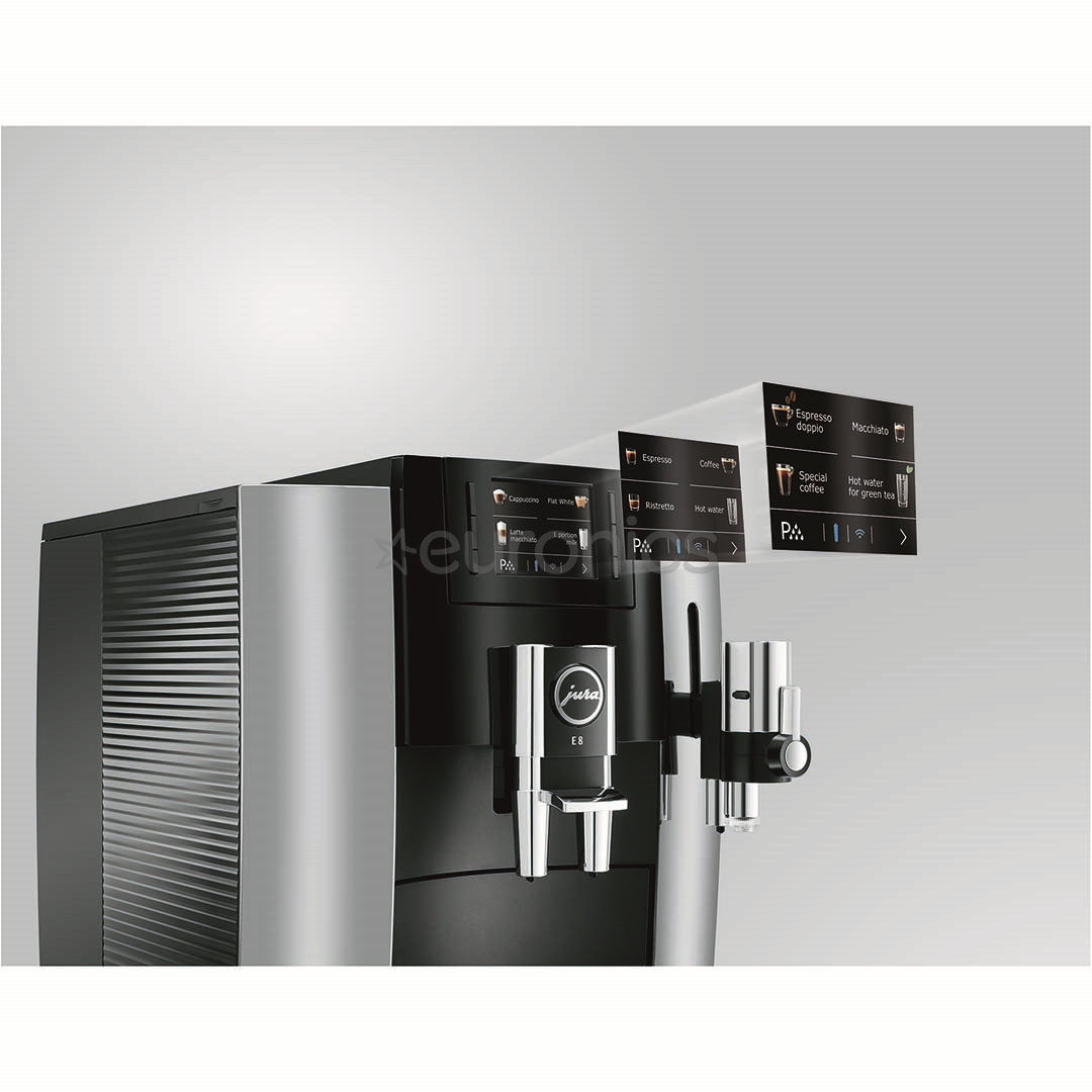 Kafijas automāts E8 Chrome, JURA
