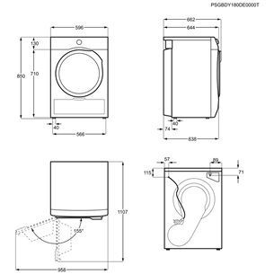 Veļas žāvētājs, Electrolux (7 kg)