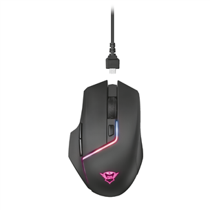 Trust GXT 161 Disain, black - Wireless Optical Mouse