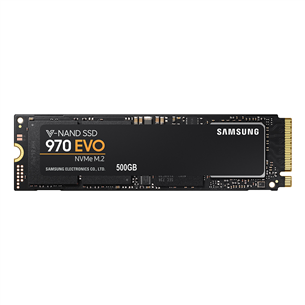 SSD cietais disks 970 EVO NVMe, Samsung / 500 GB, M.2