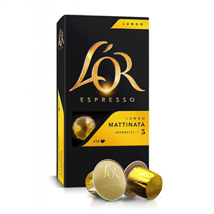 L´OR Lungo Mattinata, 10 portions - Coffee capsules 8711000360545