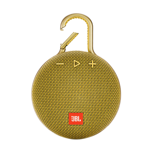 JBL Clip 3, yellow - Portable Wireless Speaker JBLCLIP3YEL