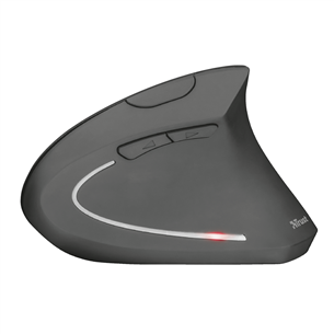 Trust Verto Ergonomic, black - Wireless Optical Mouse