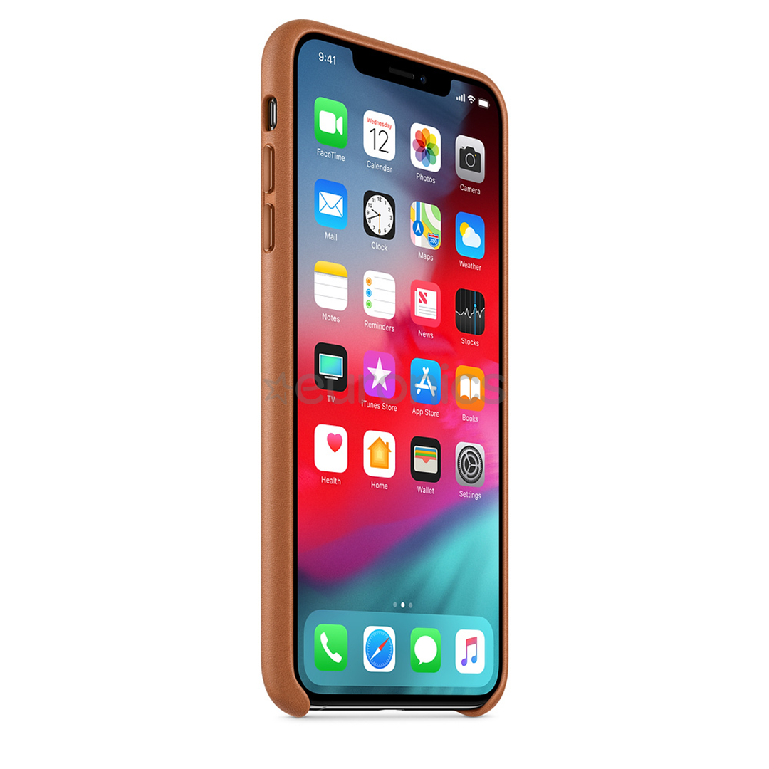 iPhone XS Max leather case Apple