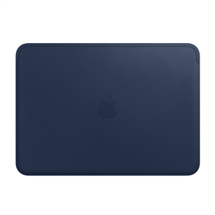 Apple, 12", MacBook, midnight blue - Leather Notebook Sleeve