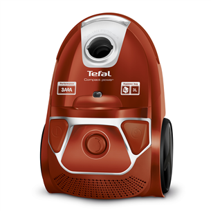 Tefal Compact Power, 750 W, sarkana - Putekļu sūcējs