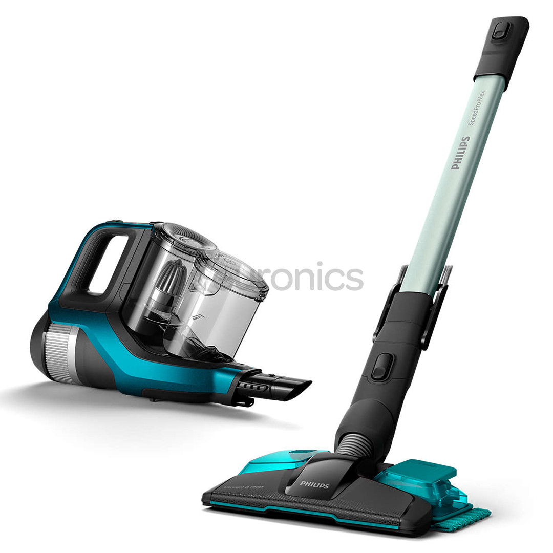 Philips SpeedPro Max, gaiši zila - Bezvadu putekļu sūcējs