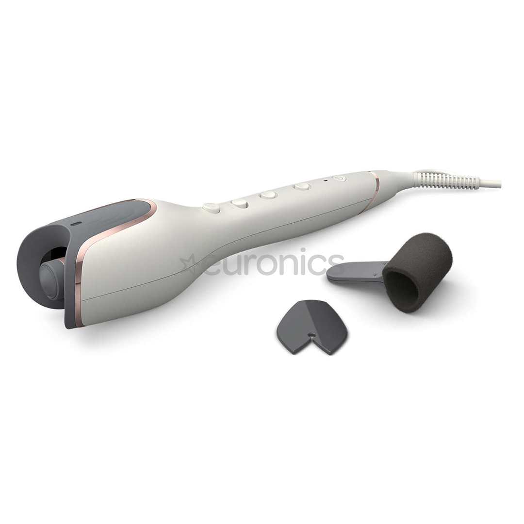 Philips StyleCare Prestige, 170-210 °C, balta/pelēka- Automātiskās lokšķēres