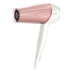 Philips DryCare Prestige, 2300 W, balta/rozā - Matu fēns