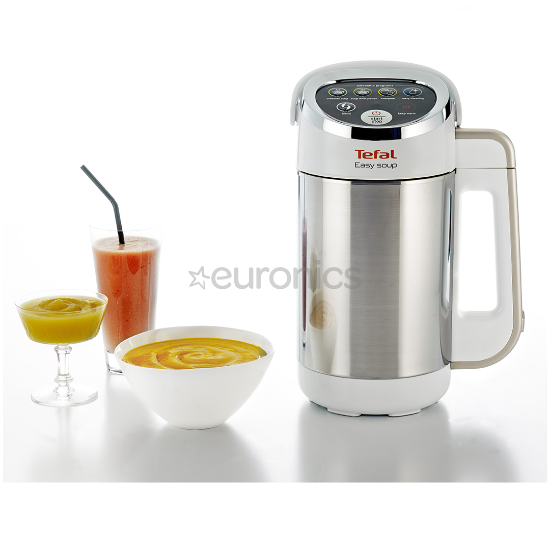 Tefal Easy Soup, 1000 W, 1.2 L, balta/sudraba - Blenderis
