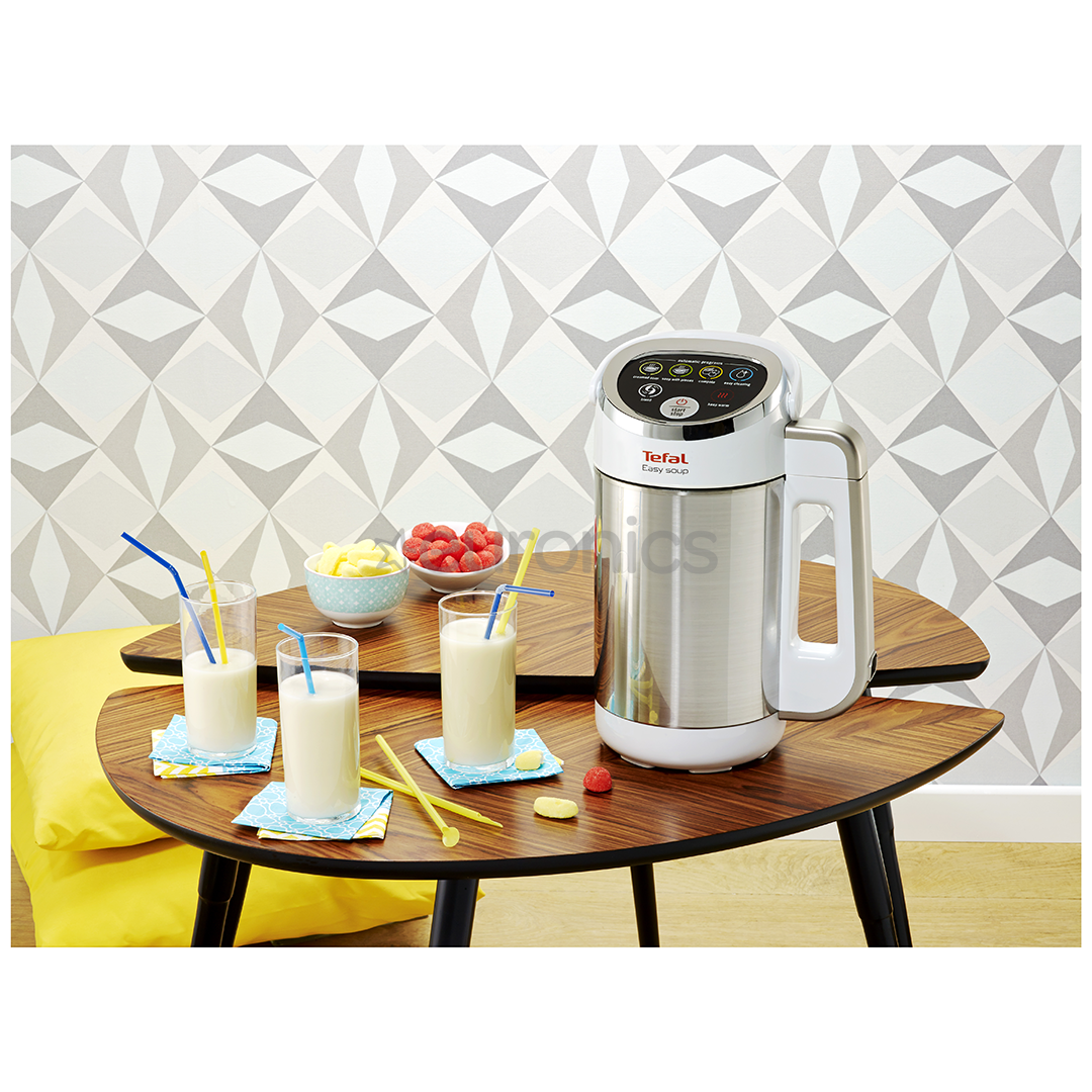 Tefal Easy Soup, 1000 W, 1.2 L, balta/sudraba - Blenderis