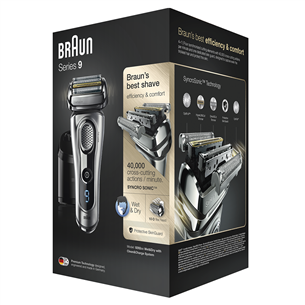 Skuveklis Series 9, Braun / Wet & Dry