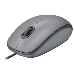 Logitech M110 Silent, gray - Wired Optical Mouse