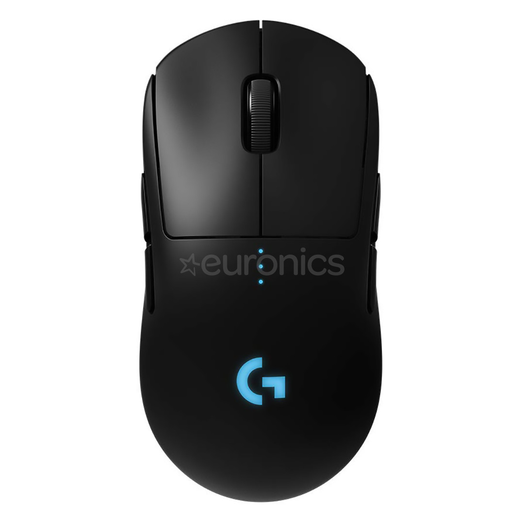 Logitech G Pro, melna - Bezvadu datorpele