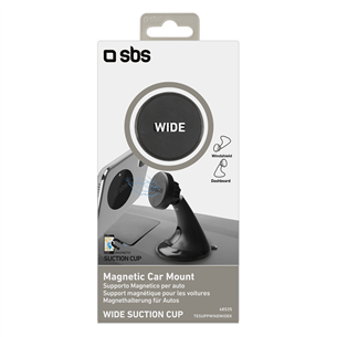 SBS Wide Wind, black - Smartphone car mount