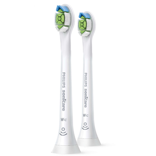 Philips Sonicare W2c DiamondClean, 2 pieces, white - Uzgaļi elektriskajai zobu birstei