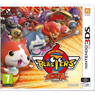 3DS game Yo-Kai Watch Blasters: Red Cat Corps