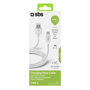 Vads USB - USB-C, SBS / 1 m