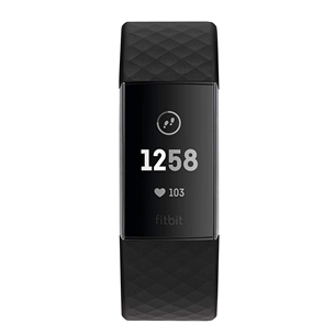 Aktivitāšu sensora aproce Charge 3, Fitbit