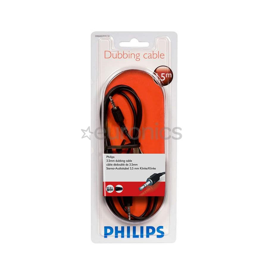 Stereo dubbing cable, Philips / 3,5mm - 3,5mm