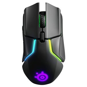 SteelSeries Rival 650, melna - Bezvadu datorpele