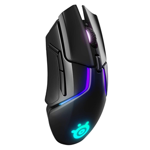 SteelSeries Rival 650, melna - Bezvadu datorpele