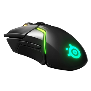 SteelSeries Rival 650, melna - Bezvadu datorpele