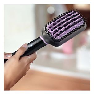 Heated straightening brush, Philips