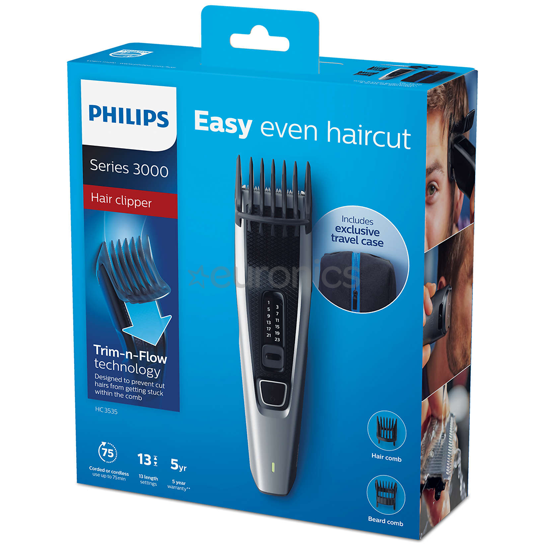 philips hair trimmer series 3000