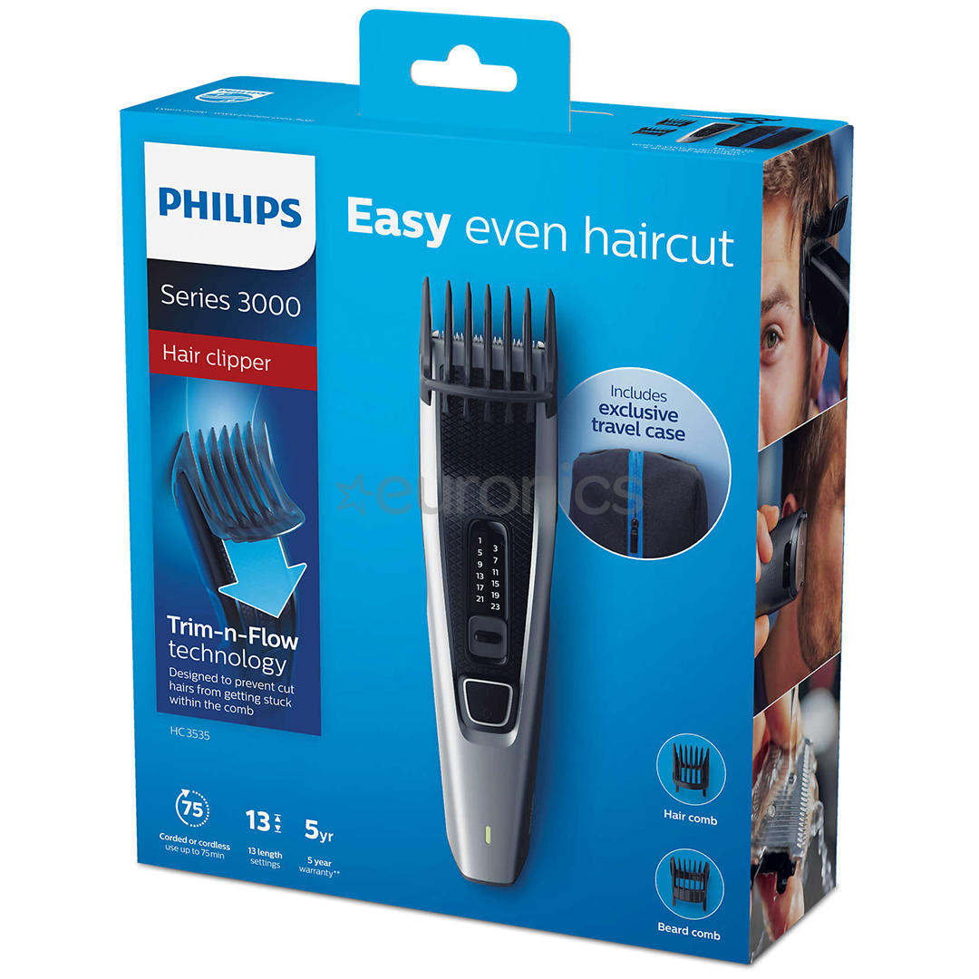 philips series 3000 haircut