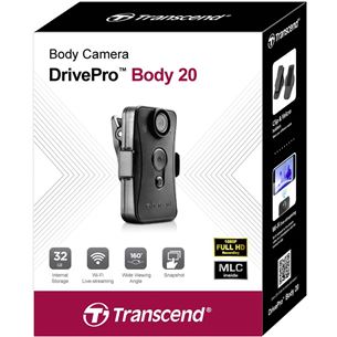 Video reģistrators DrivePro Body 20, Transcend