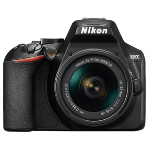 Зеркальная фотокамера Nikon D3500 + объектив NIKKOR AF-P DX 18-55мм VR