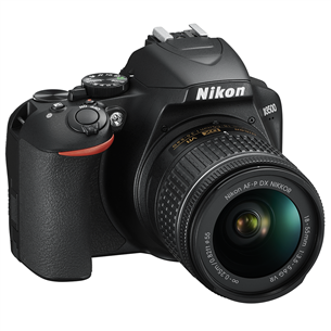 DSLR camera Nikon D3500 + NIKKOR AF-P DX 18-55mm VR lens