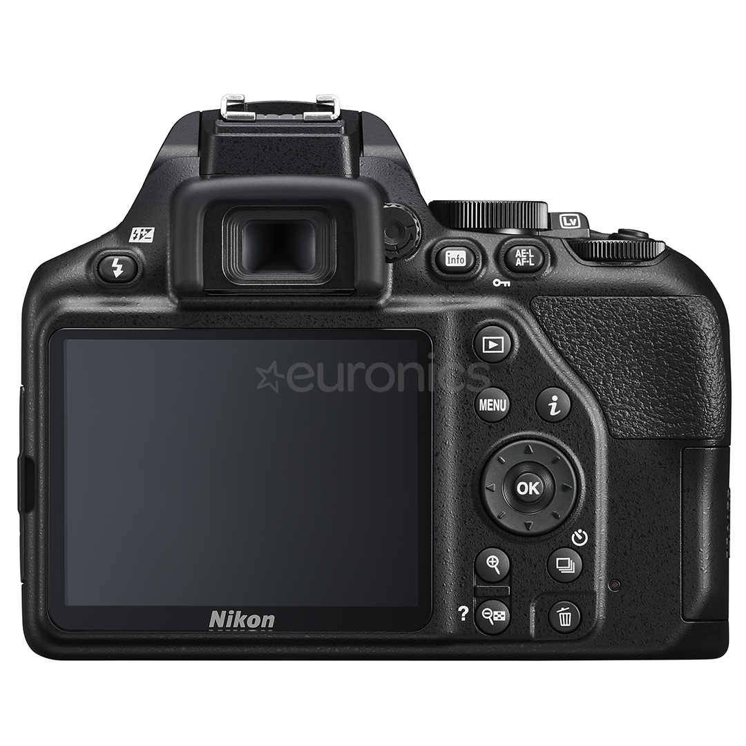 Digitālā spoguļkamera Nikon D3500 + objektīvs NIKKOR AF-P DX 18-55mm VR