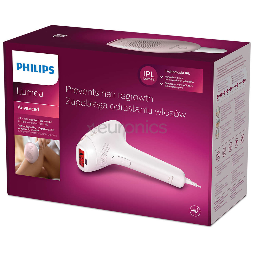 Philips Lumea Advanced, белый/розовый - Фотоэпилятор