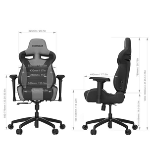 Datorkrēsls spēlēm SL4000, Vertagear