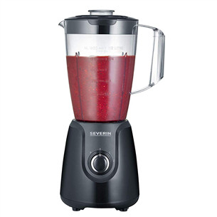Severin, 600 W, 1.5 L, melna - Blenderis