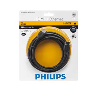 Кабель HDMI c Ethernet, Philips / 3m