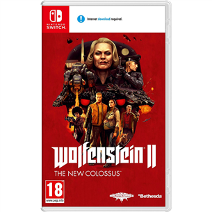 Spēle priekš Nintendo Switch Wolfenstein II: The New Colossus
