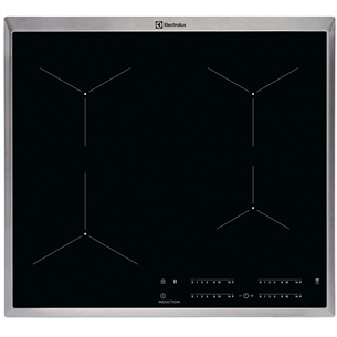 Electrolux, width 57.6 cm, steel frame, black - Built-in Induction Hob