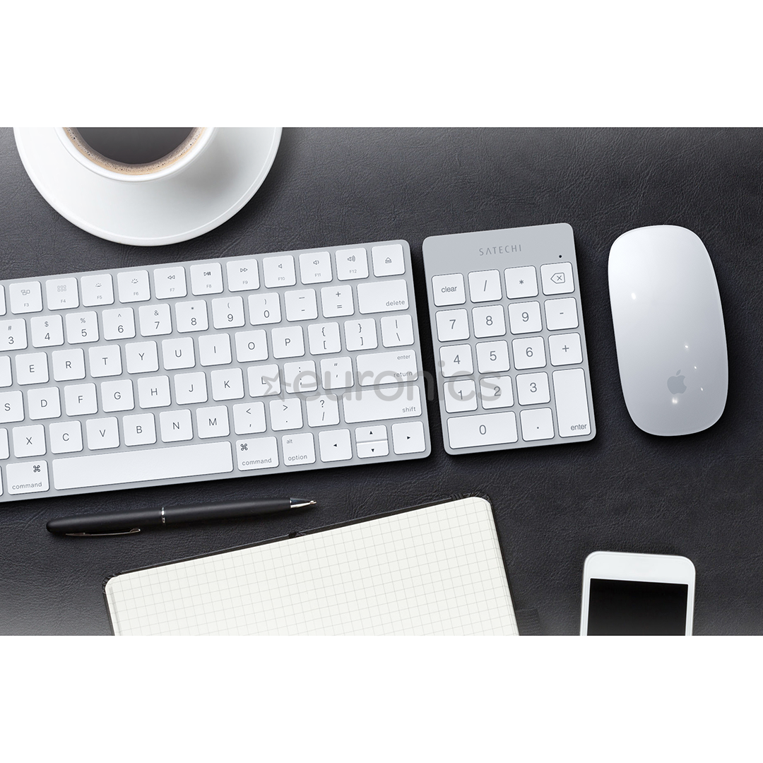 Ciparu klaviatūra Slim Wireless, Satechi